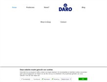 Tablet Screenshot of daro.nl